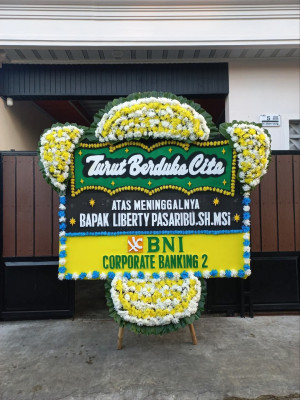 Papan Bunga Duka di Cigedug