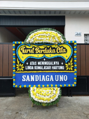 Papan Bunga Duka di Cigedug